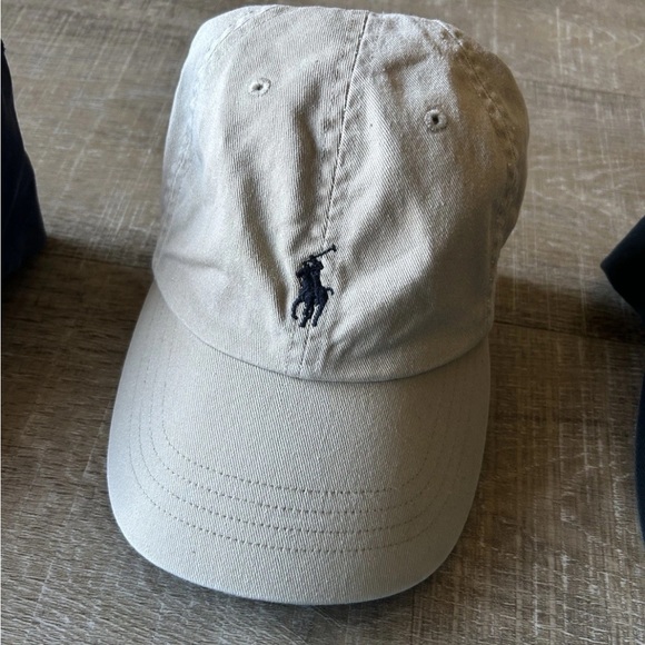 Polo Ralph Lauren Baseball Hat One Size Leather Adjustable Strap Back BUNDLE 5 - Picture 4 of 14